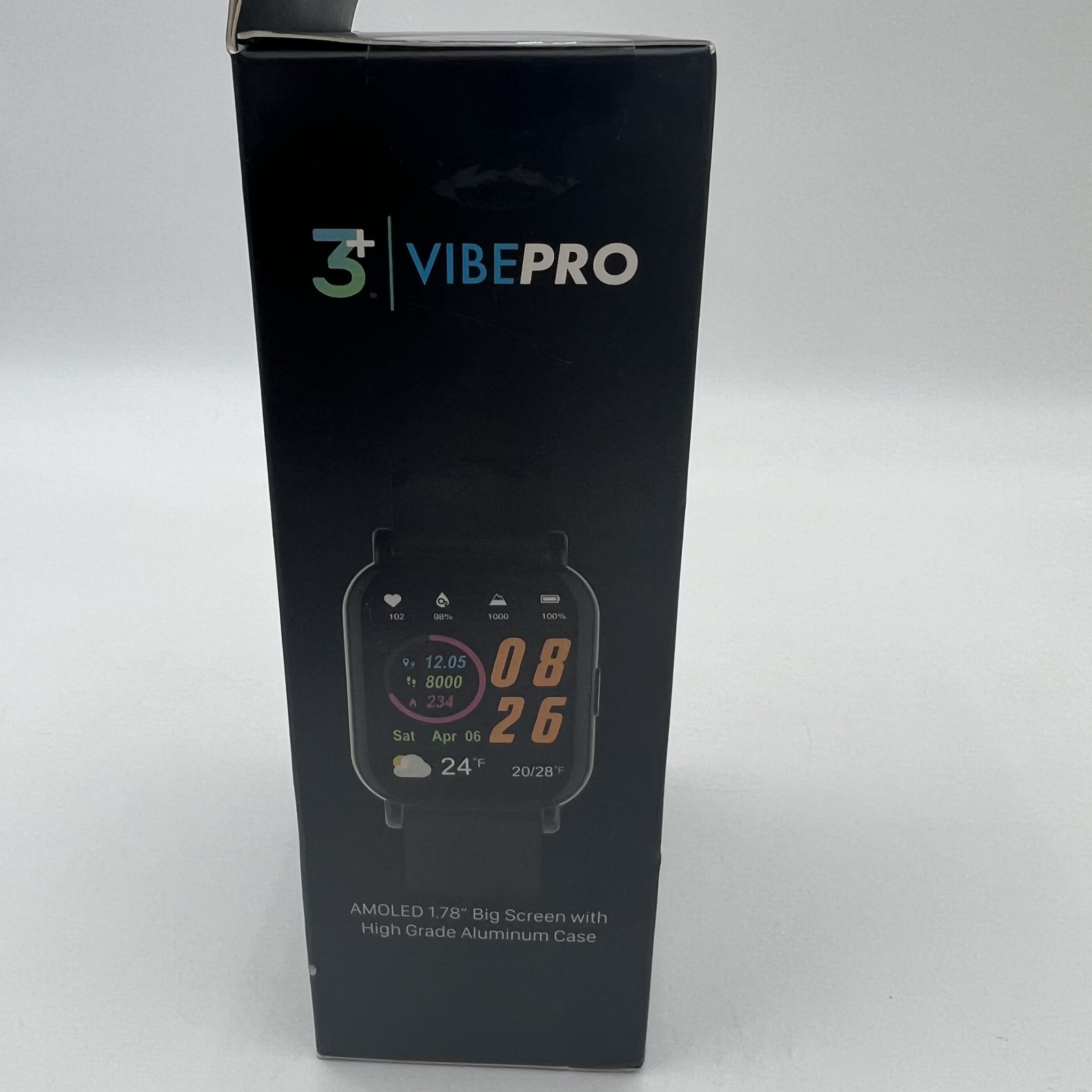 3Plus Vibe+ Pro Smartwatch – GPS, Heart Rate, Fitness Tracker Watch