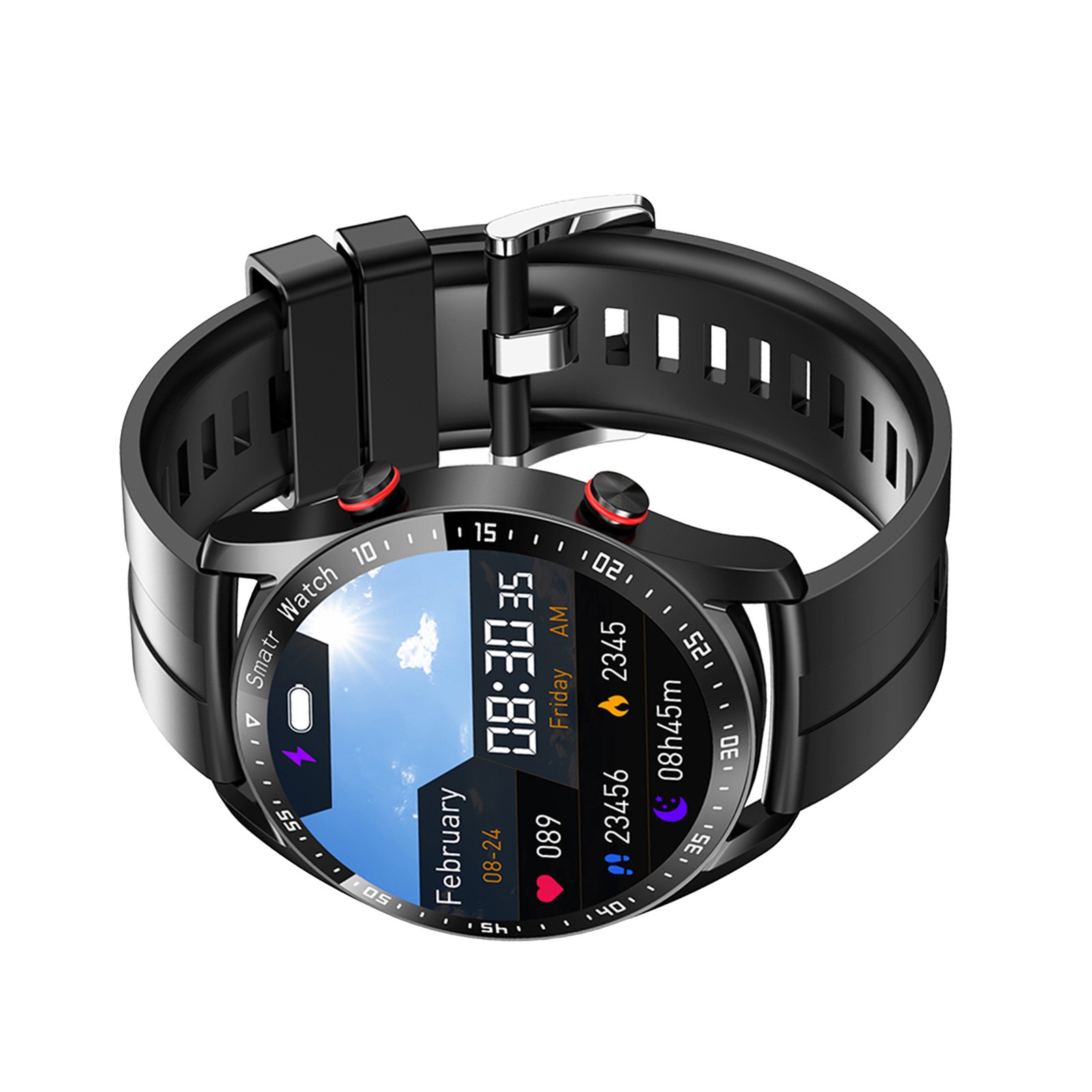 Smart Sports Watch With 1.52 Inch Screen BT Call Health Monitoring Multi-Sp GAKQ