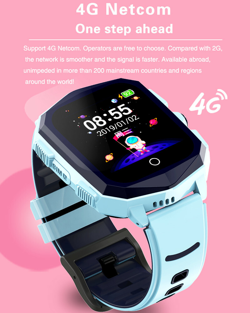 4G Kids Smartwatch Texting Calling Video Call Smart Watch Phone for Boys Girls
