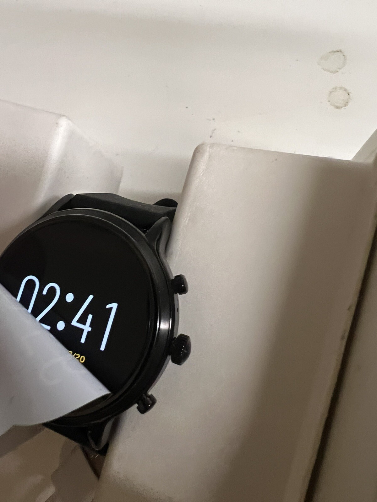 Fossil Wear OS by Google Smartwatch, Black, 44mm (FTW4025) Read/ E