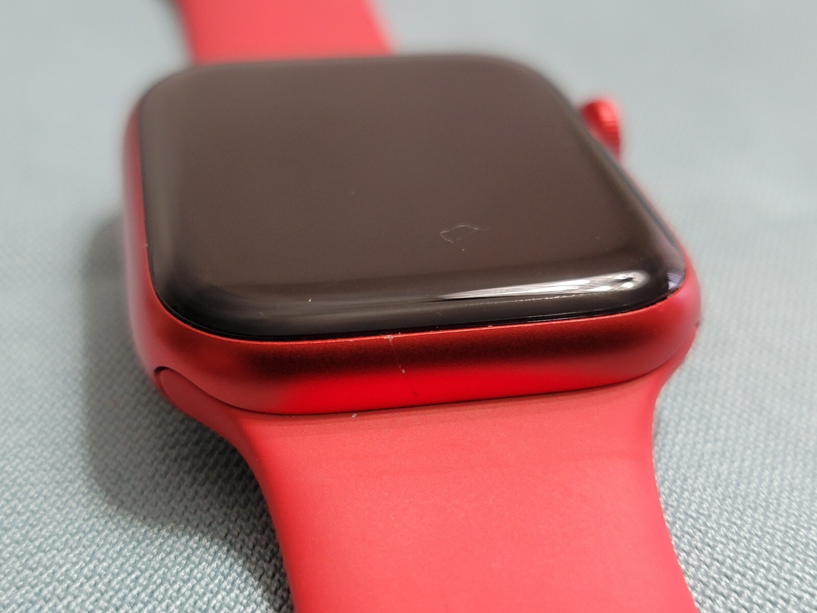 Apple Watch Series 6 44mm Red Aluminum Case with Red Sport Band (GPS)…