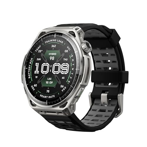 Amazfit Balance 3 Smartwatch AMOLED GPS 10ATM 21-Day Battery 180 Sports Black