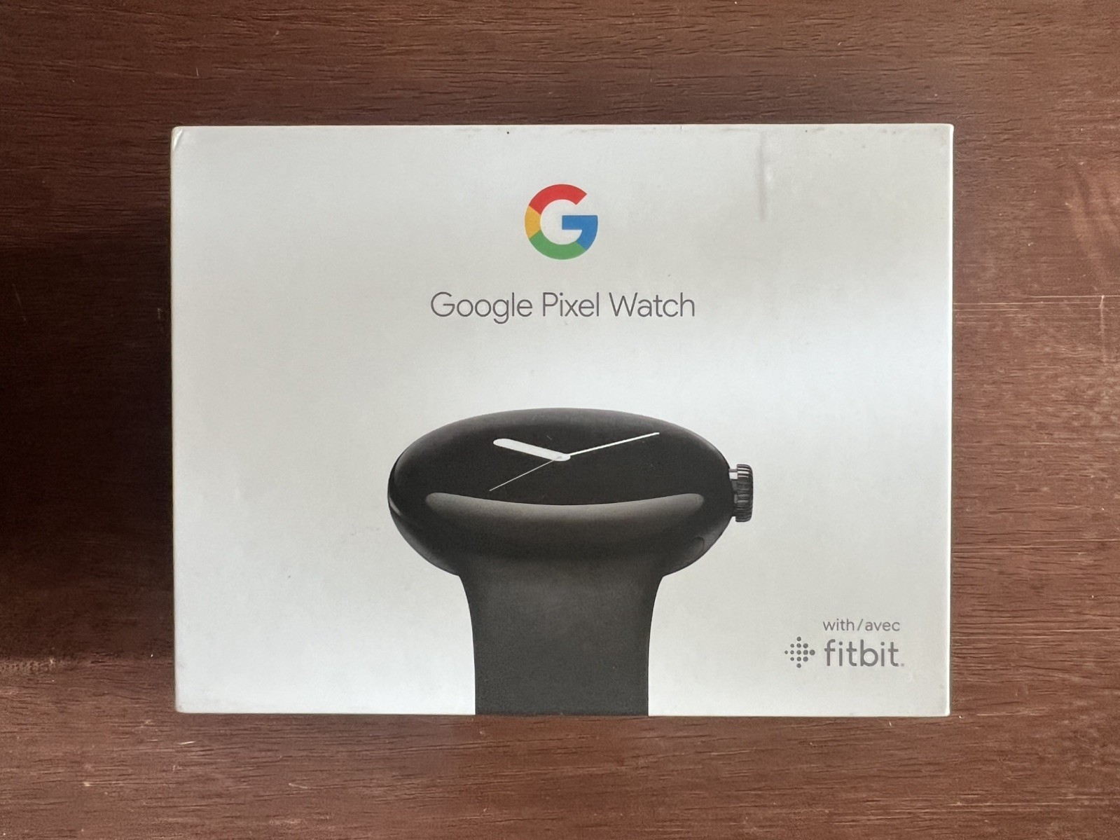 Google Pixel Watch Android Smartwatch Matte Black Stainless Steel Case
