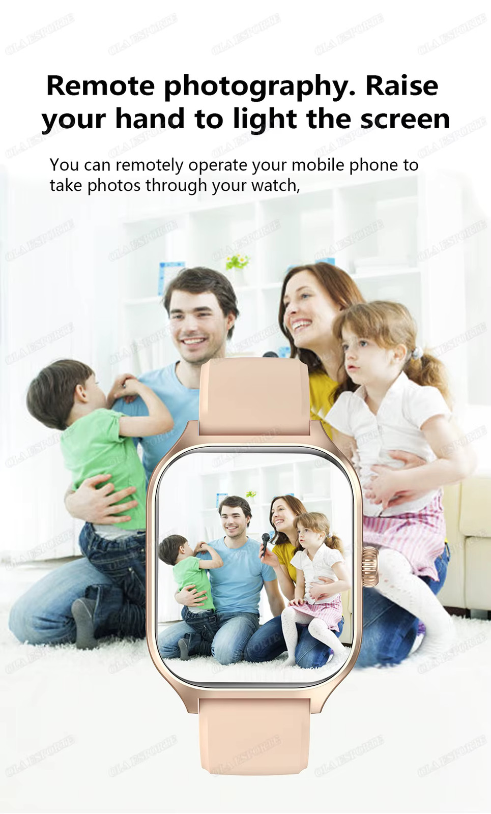 Smart Watch For Android IOS Watches 1.83inch HD Display Bluetooth Call Message A