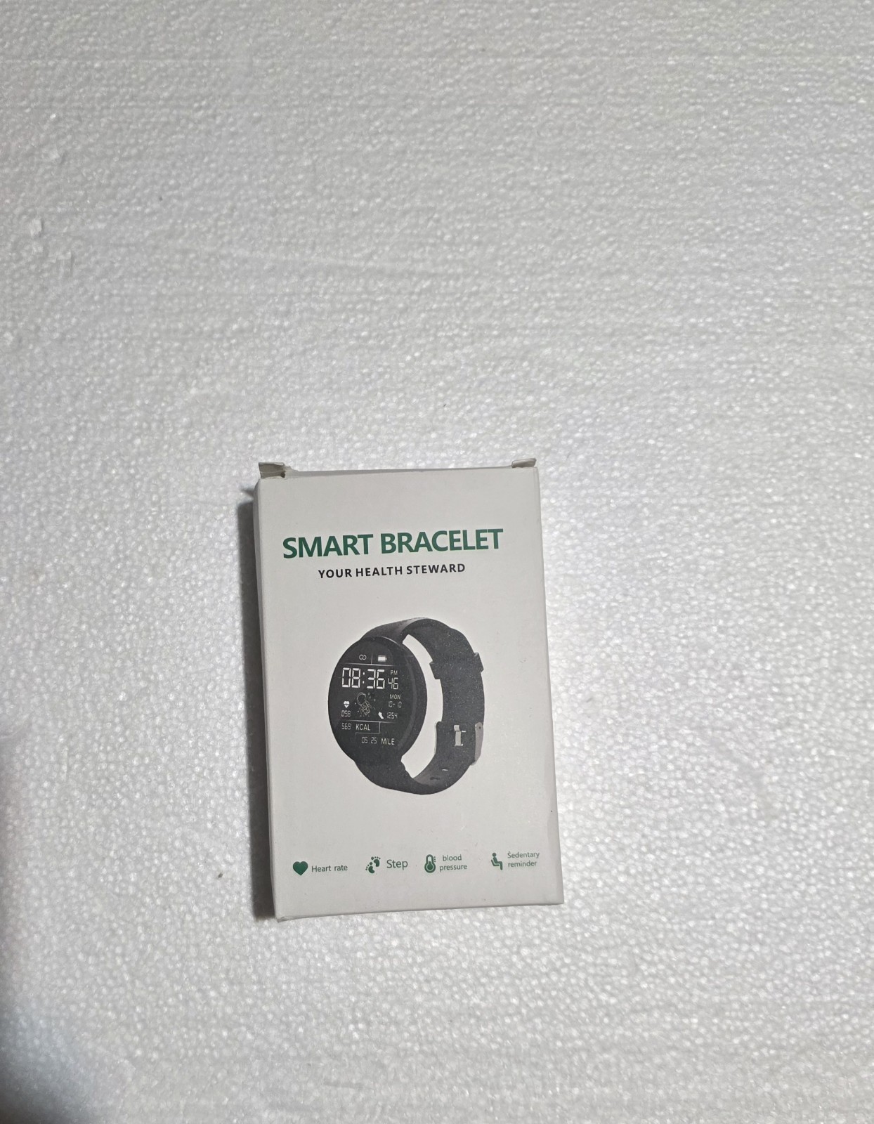 Smart Bracelet Watch Black From Your Health Steward New In Box.