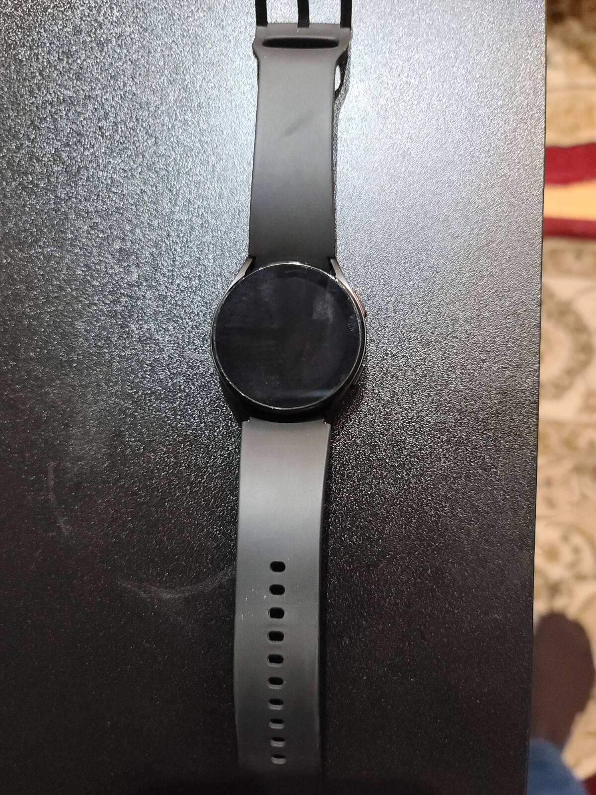 Samsung Galaxy Watch4 SM-R865 40mm Aluminum Case with Sport Band – Black…