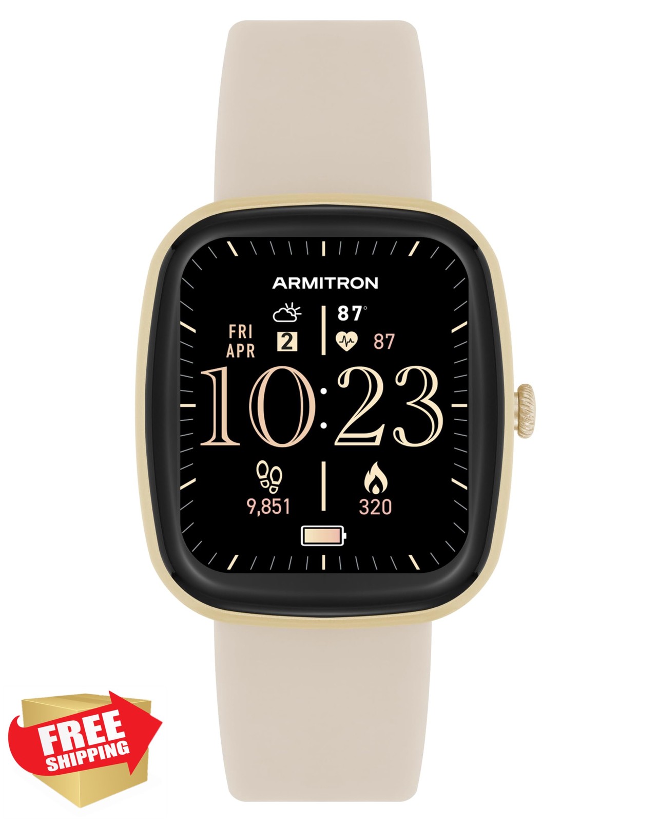 Armitron Sport Connect Lunar Smartwatch Tan
