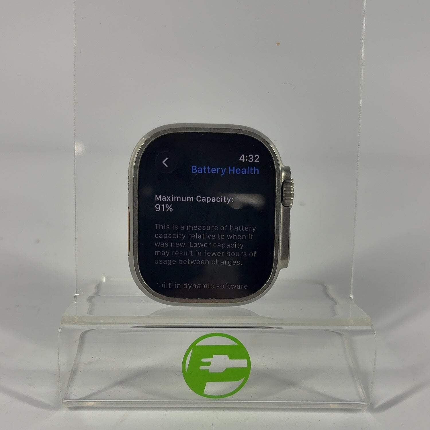 GPS Only Apple Watch Ultra 2 49MM Natural Titanium MREY3LW/A