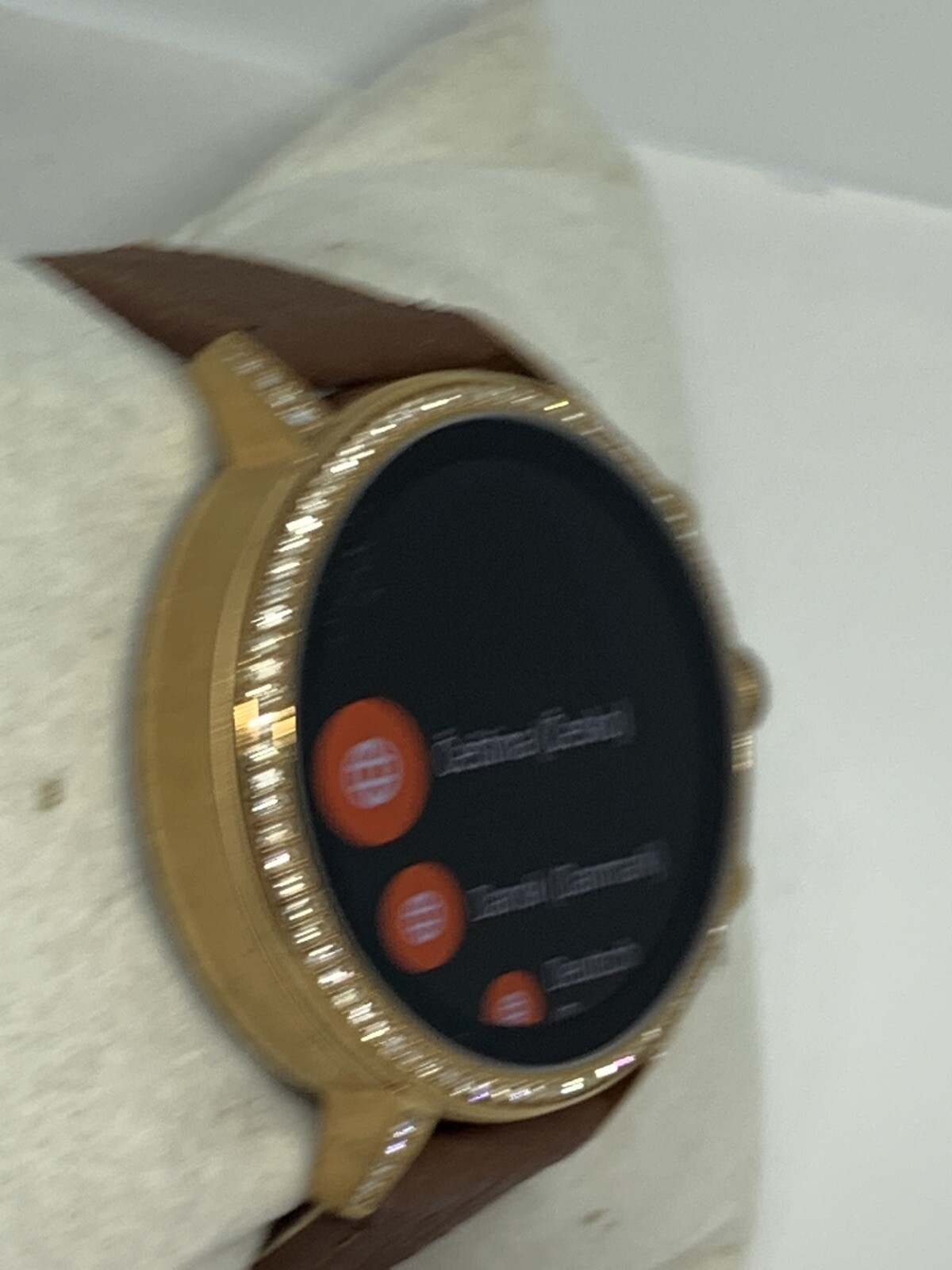 Fossil Gen 4 Authentic Digital Dial Smart Watch W/ Custom Band FTW6011 RZ127