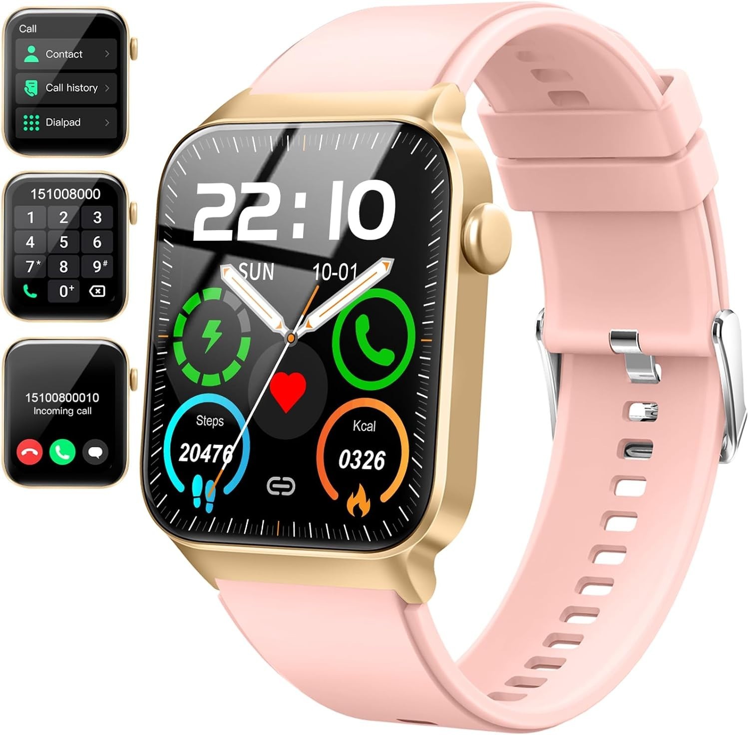 Women’s Smart Watch Bluetooth SmartWatch For Apple iPhone iOS and Android