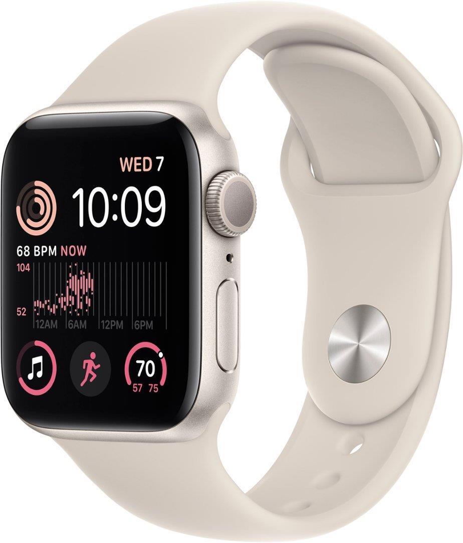 Apple Watch SE 2nd Generation 40mm (GPS) Aluminum Case (Starlight) – Very Good