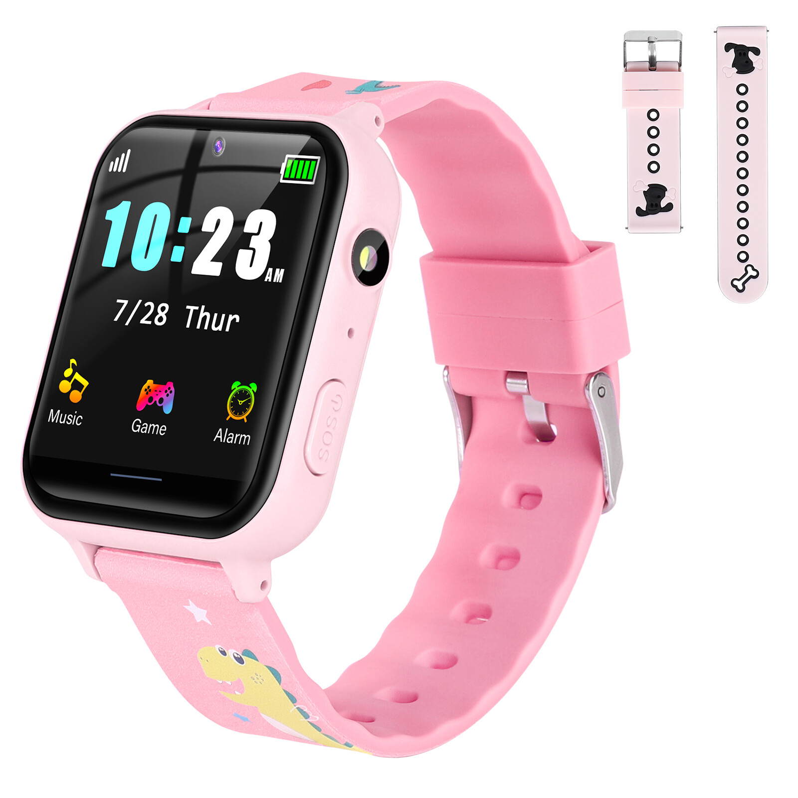 Waterproof Kids Smart Watch Anti-lost Safe GPS Tracker SOS Alarm Camera Call