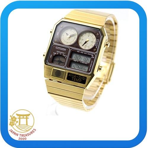 [Citizen] CITIZEN Anadisy Temp ANA-DIGI TEMP Reprint Model Watch Gold JG2103-72X