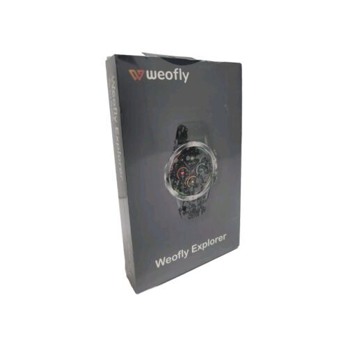 Weofly Explorer Black 1.43″ AMOLED Display Bluetooth Call Tactical Sport Watch