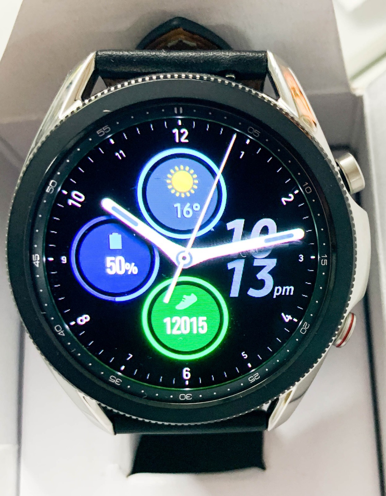 Samsung Galaxy Watch3 R845U 45mm LTE Long Lasting Battery – Silver LTE Unlocked