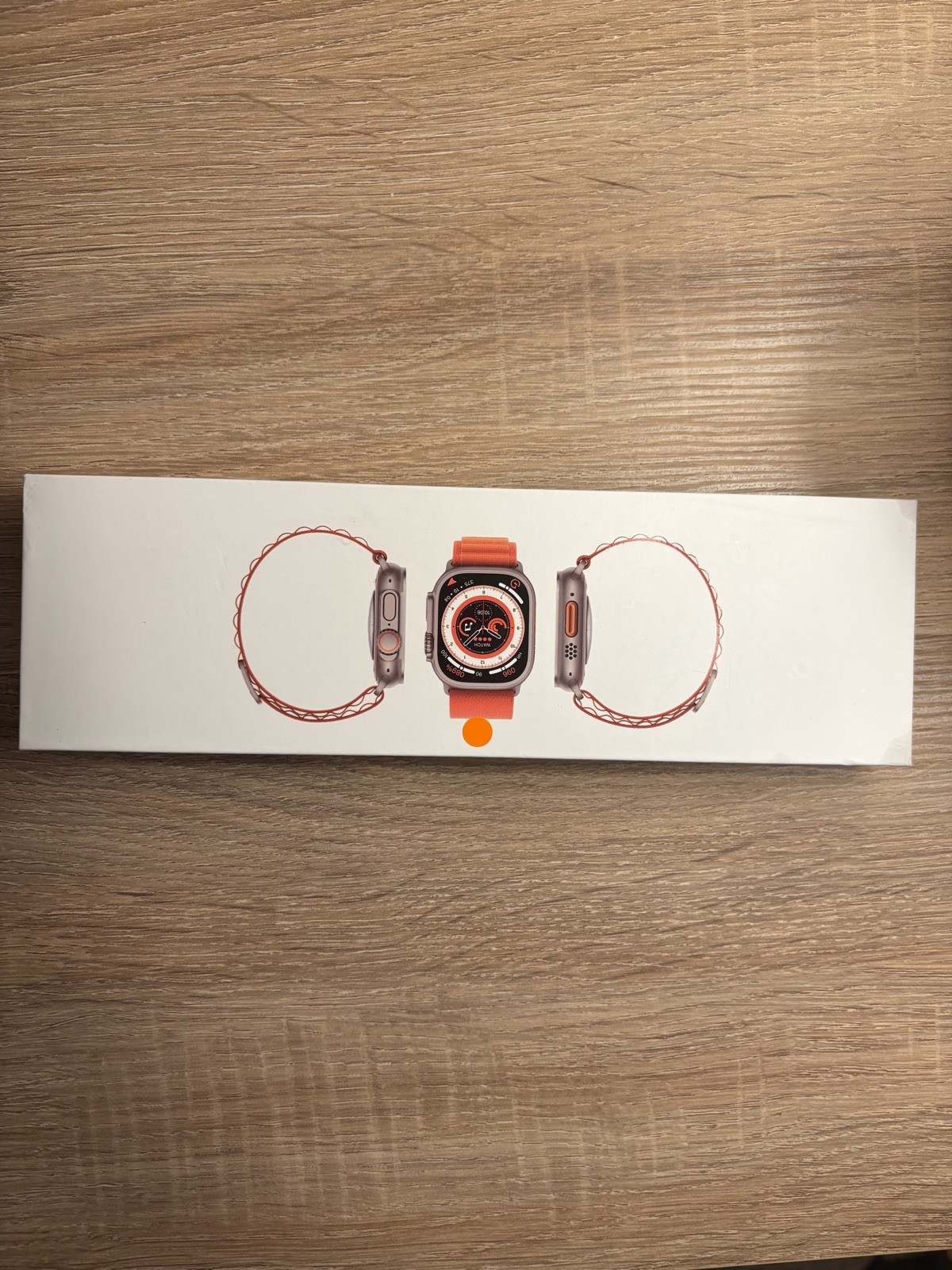 Smart Watch Fit Pro Titanium Starlight Sport Band Waterproof Orange