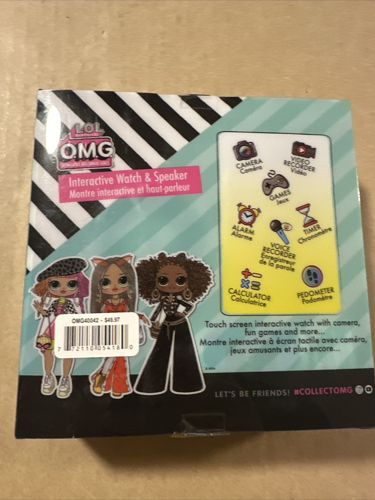 LOL Surprise O.M.G Interactive Kid’s Watch And Speaker Brand New Factory Sealed