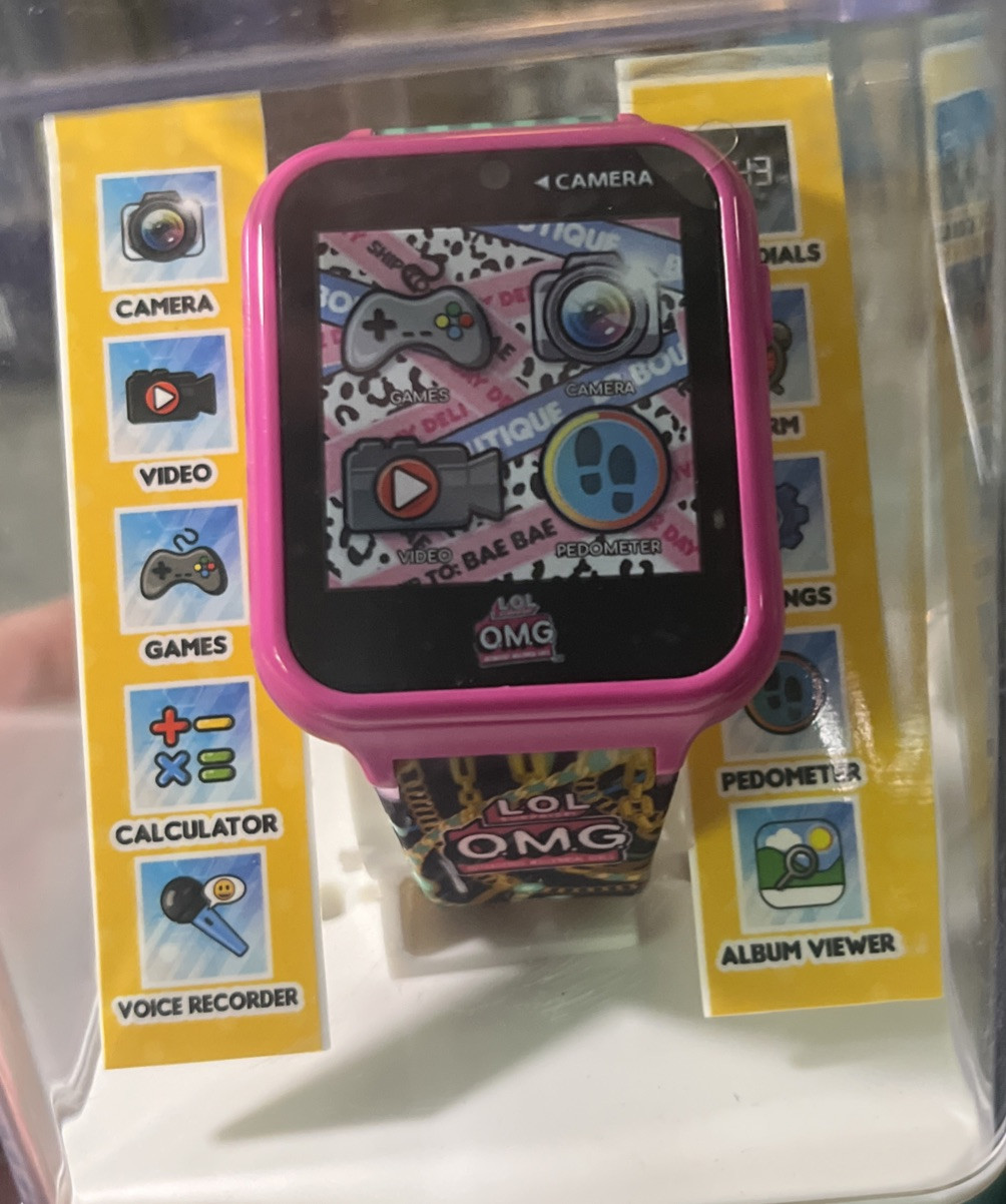 NEW! LOL Surprise! Kids’ Interactive Touch Screen Smartwatch/Watch/Camera/Games