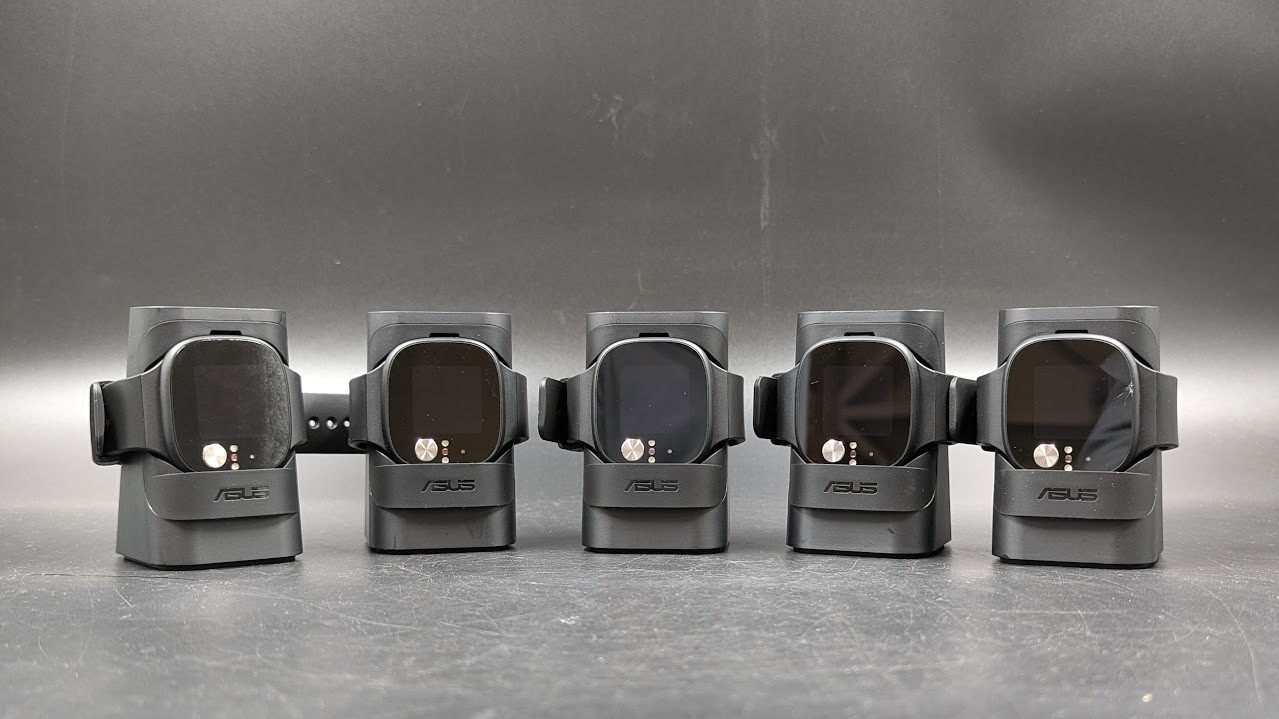 Lot of 5 Asus VivoWatch HC-A04 Smart Watches – Not Working, For Parts/Repair