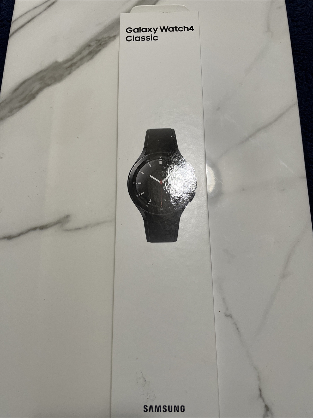 Sealed Samsung Galaxy Watch 4 Classic Stainless Steel WiFi Bluetooth 42mm Black