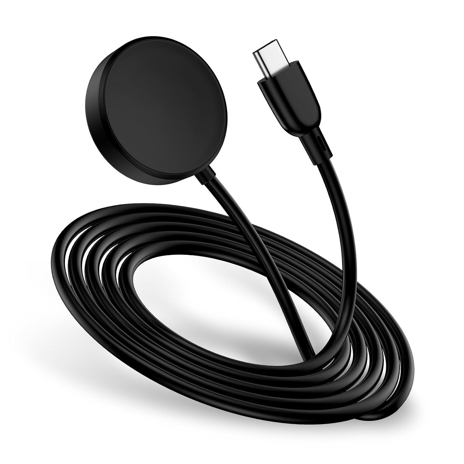 USB C Charger for Samsung Galaxy Watch 8/7/6/5/4/Active 2, Magnetic Wireless Pad