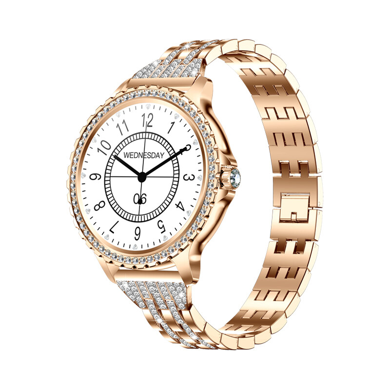 Women’s Fashion Smart Watch with Health Monitoring AI Voice Assistant Waterproof