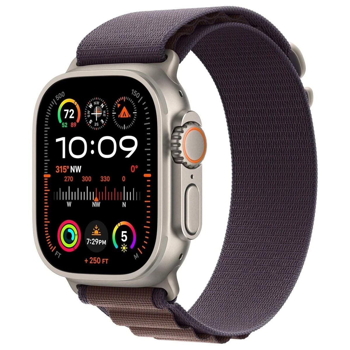 Apple Watch Ultra 2 (GPS + LTE) A2986 49mm – Titanium / Indigo Trail Loop