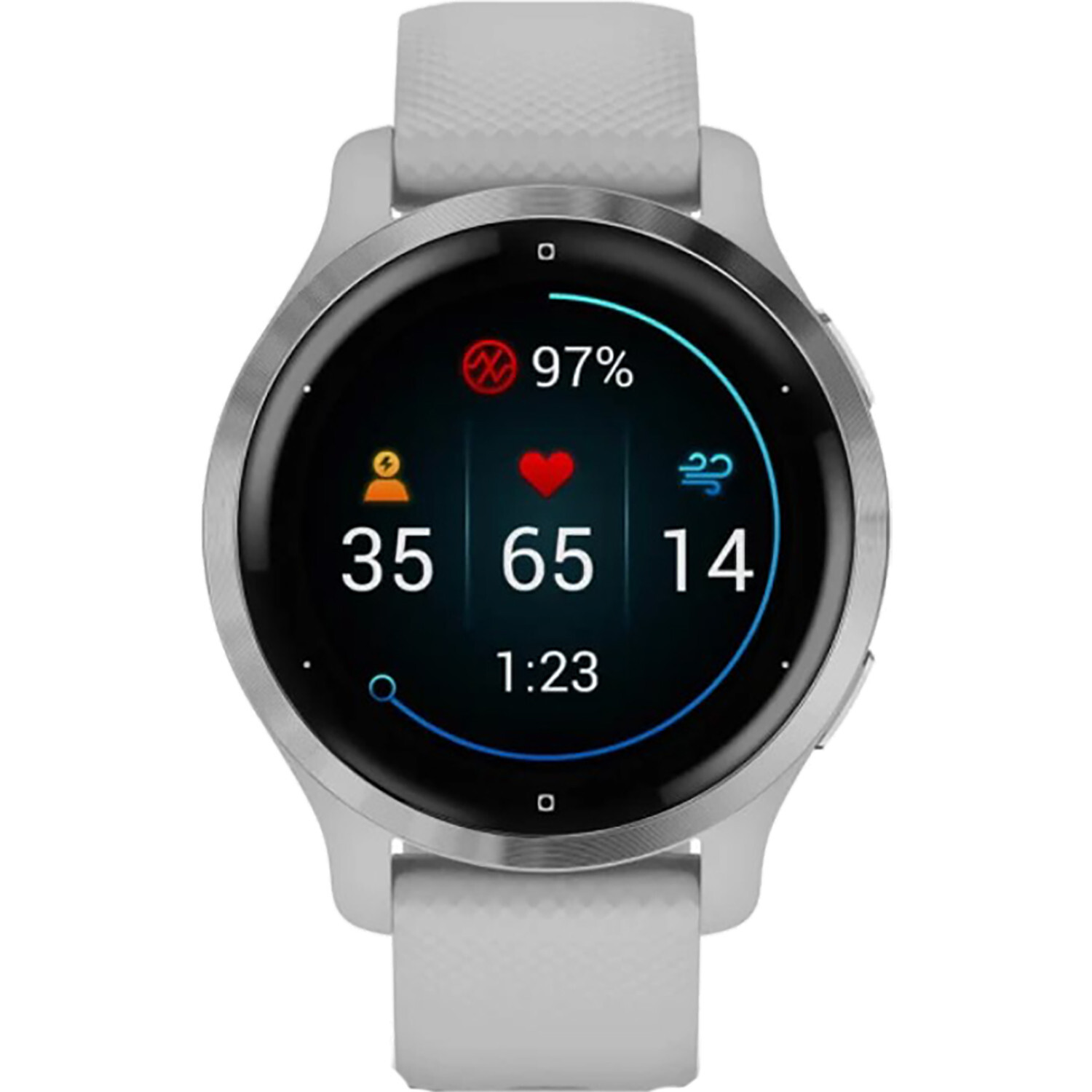Garmin Venu 2S Wifi + Bluetooth Mist Grey & Silver Smartwatch NEW