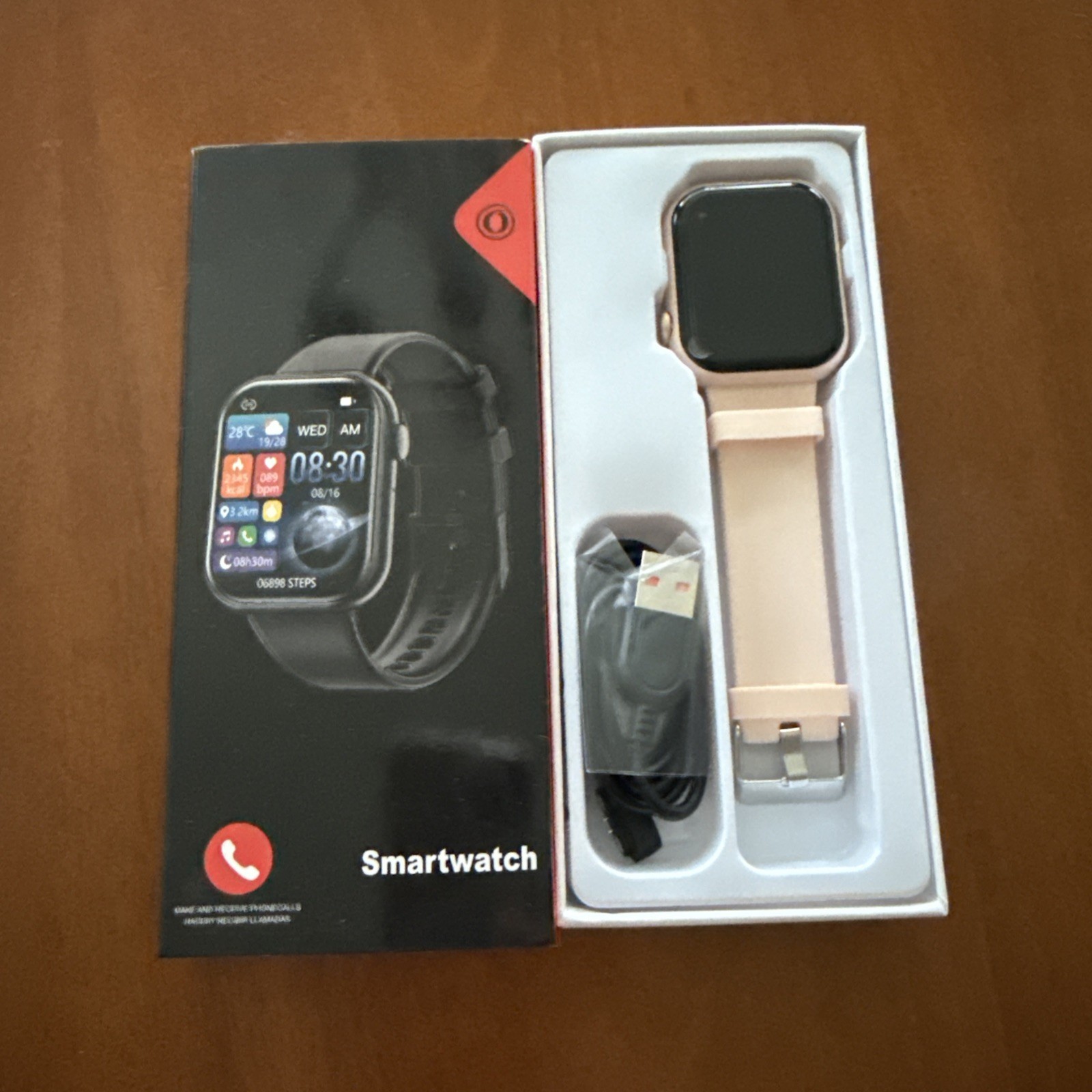 Mingdaln 2025 Smartwatch 1.85-inch Compatible with Android/iPhone