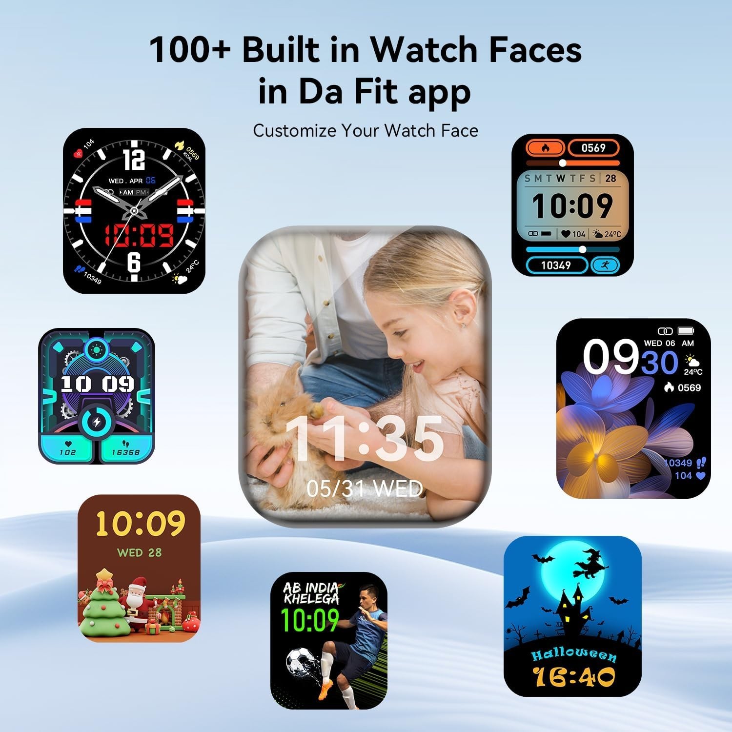 Smart Watch, 1.85″ Smartwatch for Men Women Calls, Heart Rate, Sleep
