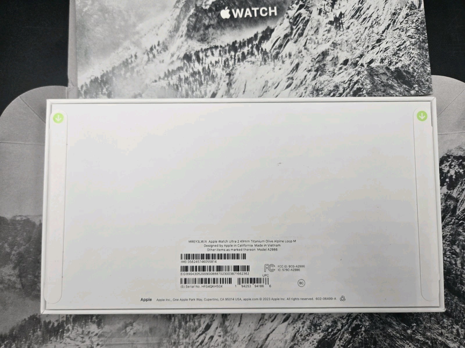 Apple Watch Ultra 2 49mm A2986 | Titanium w/ Alpine Band | GPS + LTE