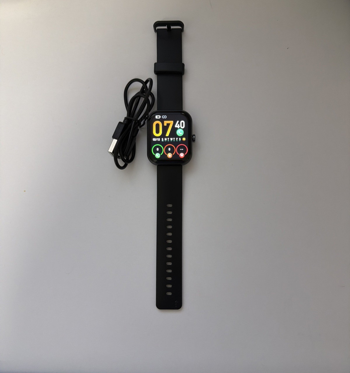 Smartwatch, Fitness Tracker with Heart Rate Monitor, Blood Oxygen Monitor IP68