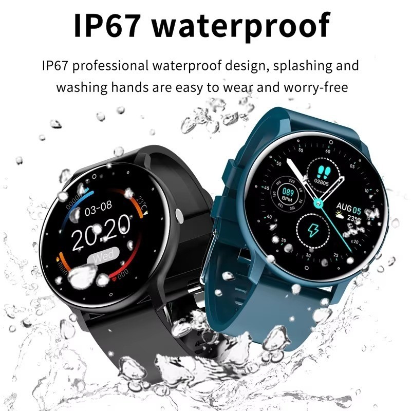 LIGE 2026 Smart Watch Fitness Tracker Heart Rate Sport Waterproof Android iOS