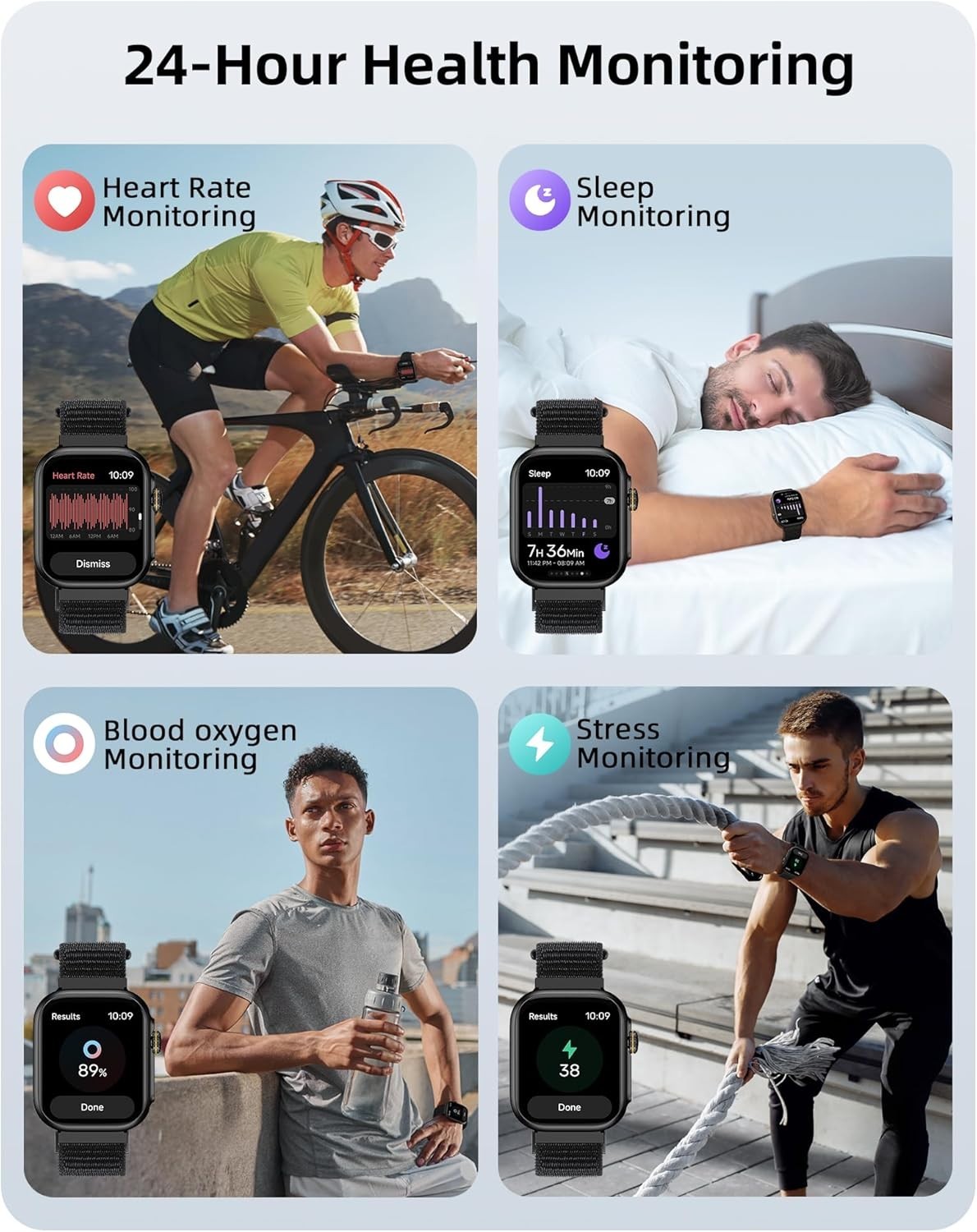 Reloj Inteligente de Mujer Hombre para Iphone Apple Samsung Android y Bluetooth