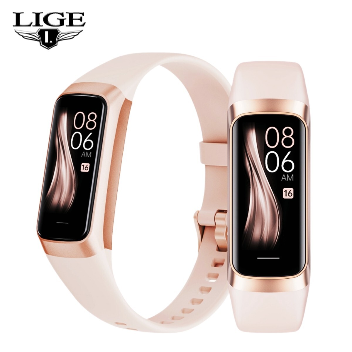 2025 NEW Smart Watch Women Ladies Fitness Tracker Heart Rate Sleep Waterproof