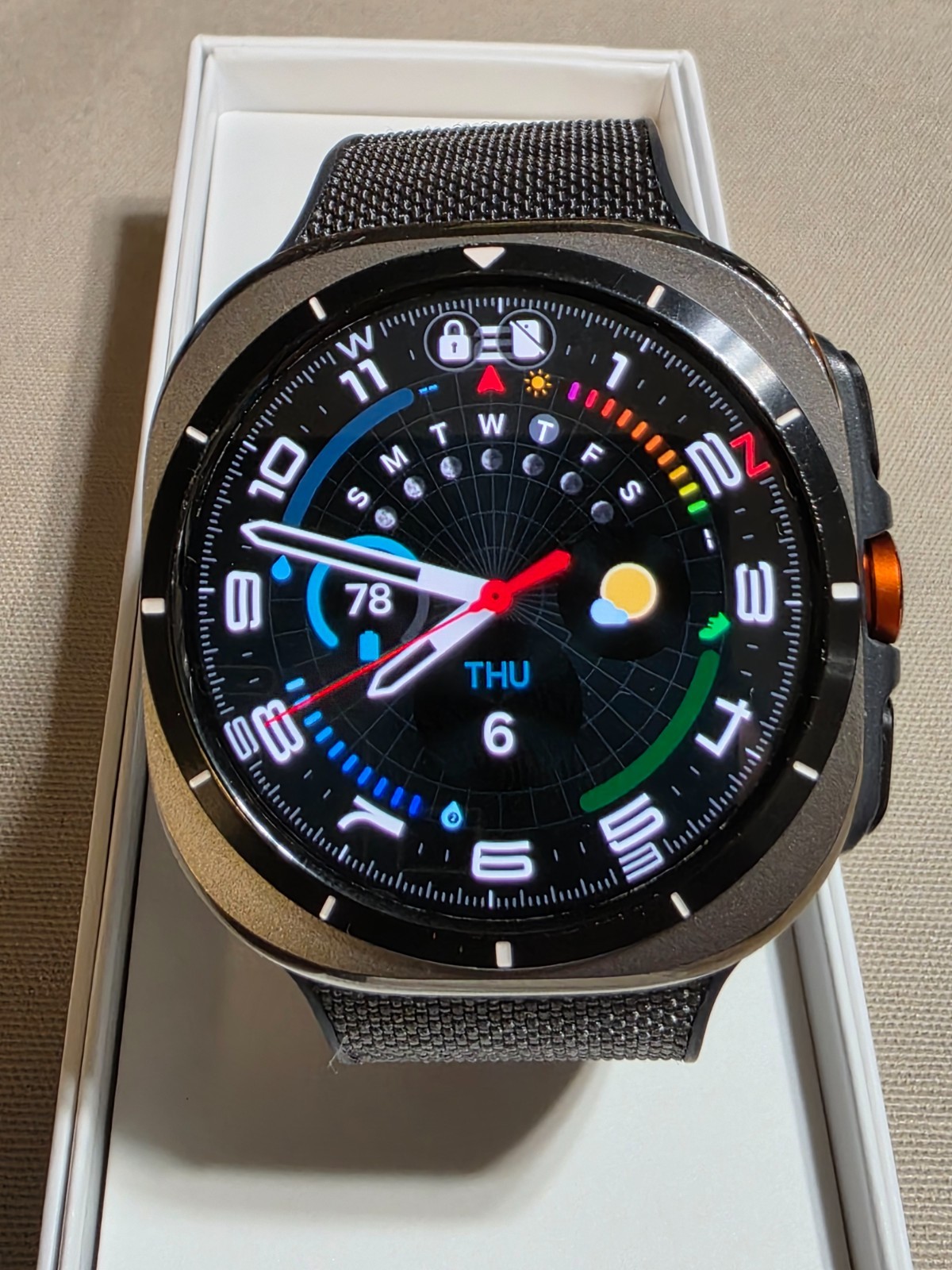 Samsung Galaxy Watch Ultra 47mm LTE – Titanium Silver – 2024