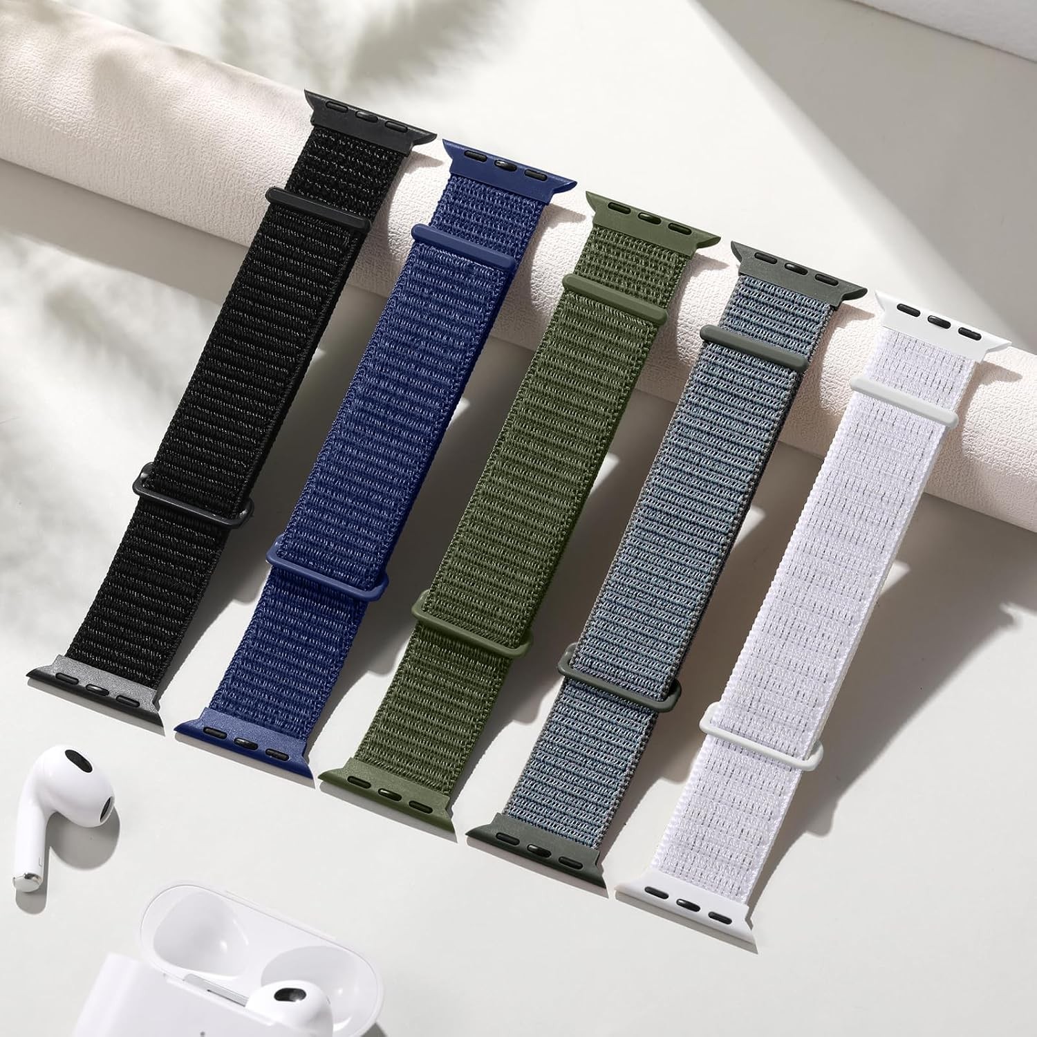 Sport Loop Strap for Apple Watch Series 7 44mm – Compatible Replacement Band
