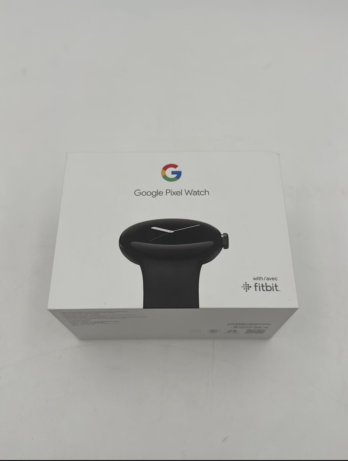 Google Pixel Watch Android Smartwatch Matte Black Stainless Steel Case