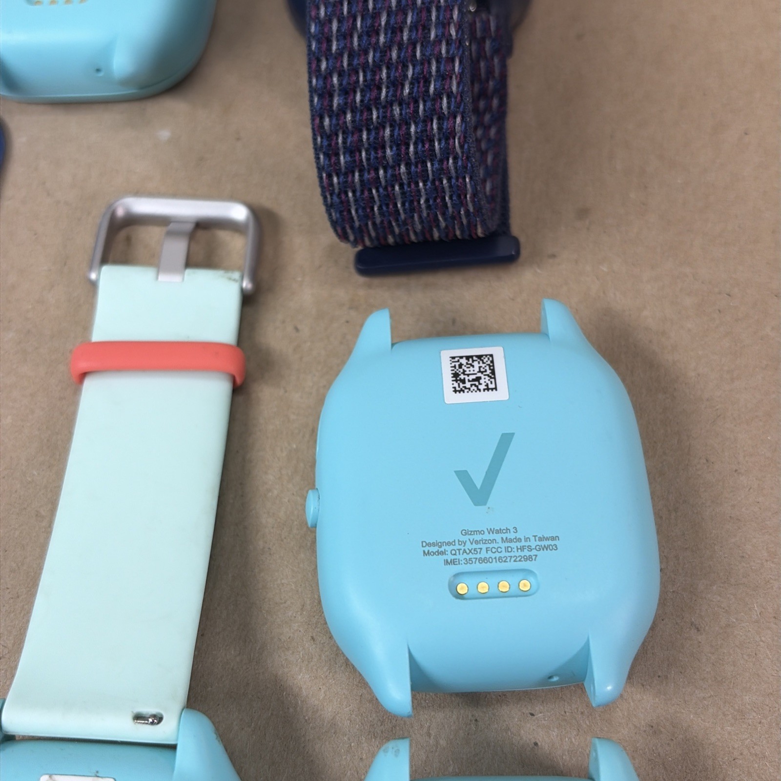Gizmo Watch 3 Lot of 14 Kids Smartwatch QTAX57 Verizon UNTESTED