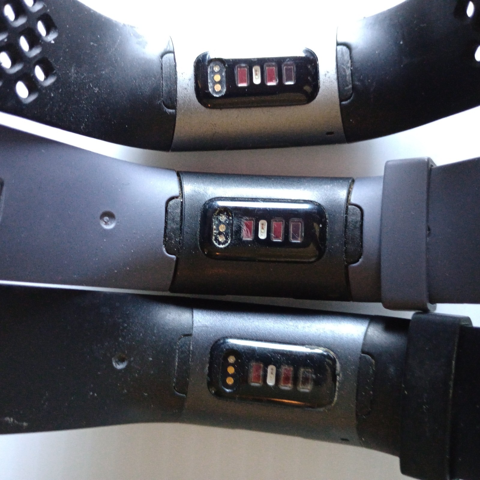 Lot of 12 Fitbit Charge 3 & 4 Fit Watches Untested parts *READ FB417,FB410,FB409