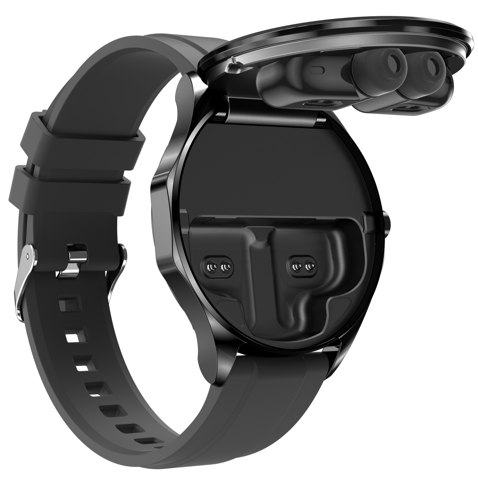 Smart Watch with Earbuds Men Smartwatch 2 In 1 Bluetooth Headset For Android iOS