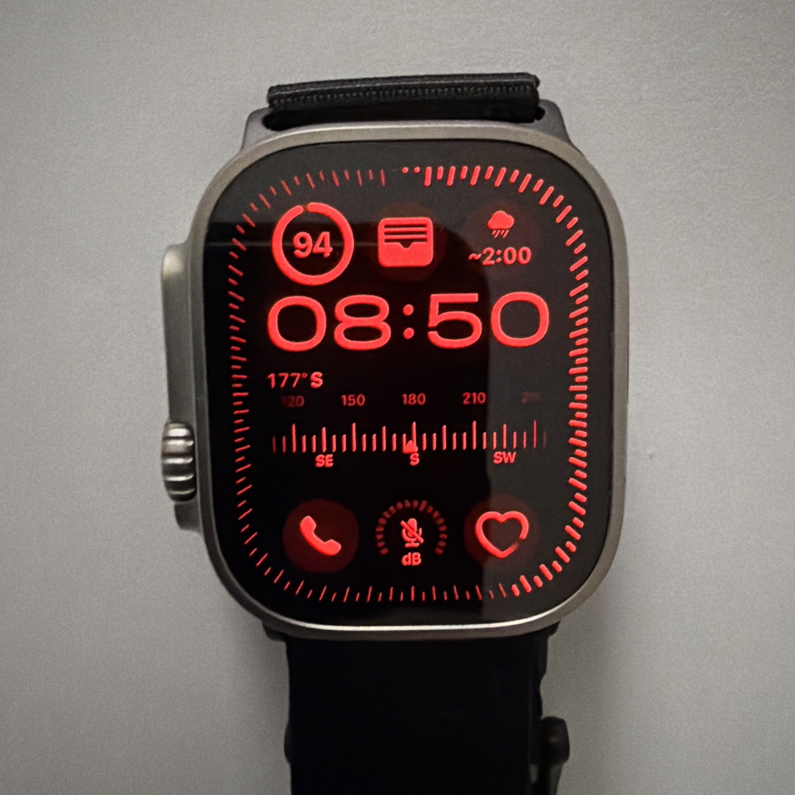 Apple Watch Ultra 49mm Titanium GPS + Cellular 95% Battery Excellent Condition