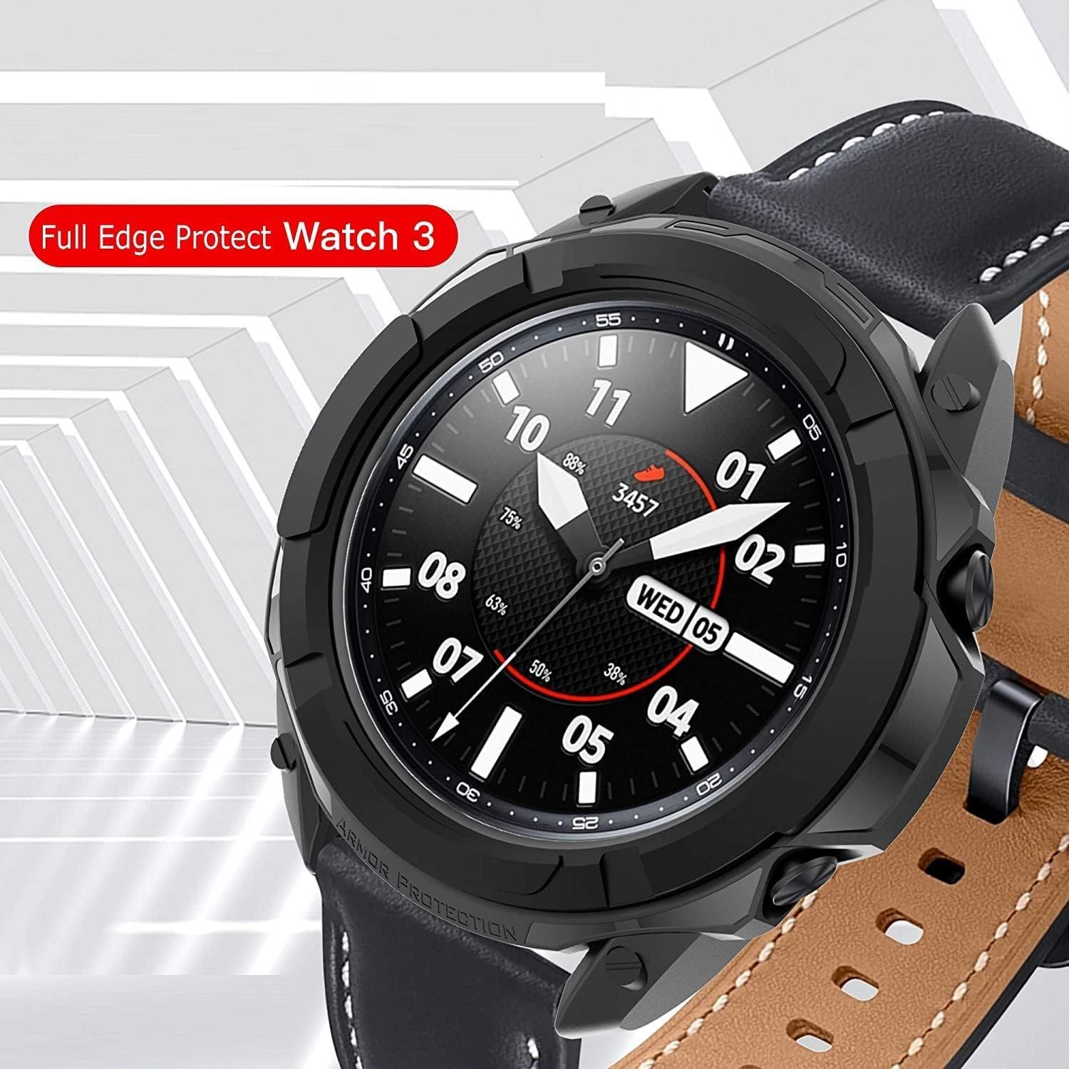Case Only For Samsung Galaxy Watch 3 41mm 45mm TPU Full Edge Protection