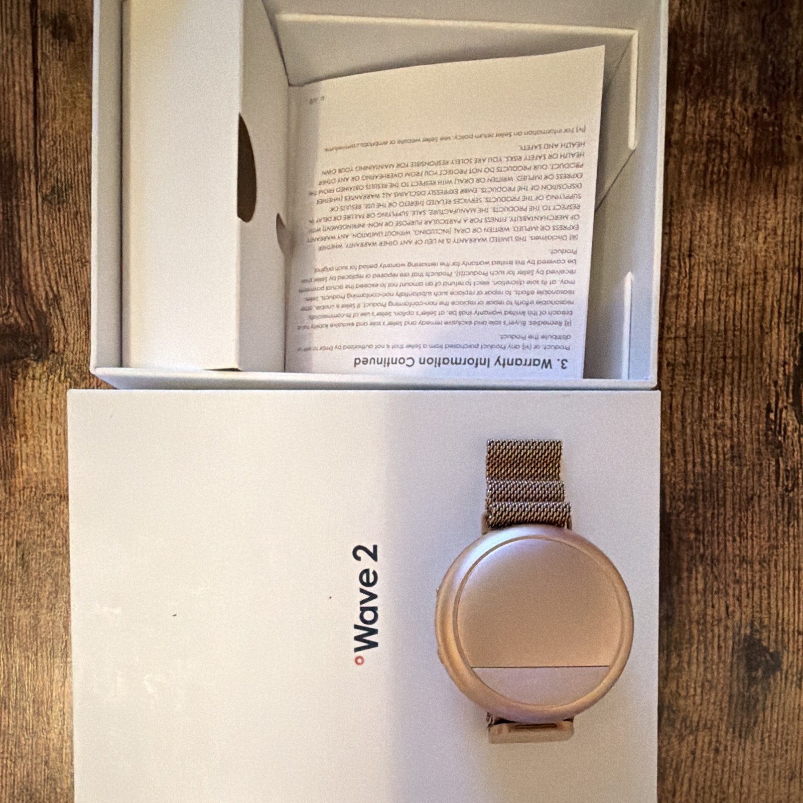 Embr Wave 2 Rose Gold