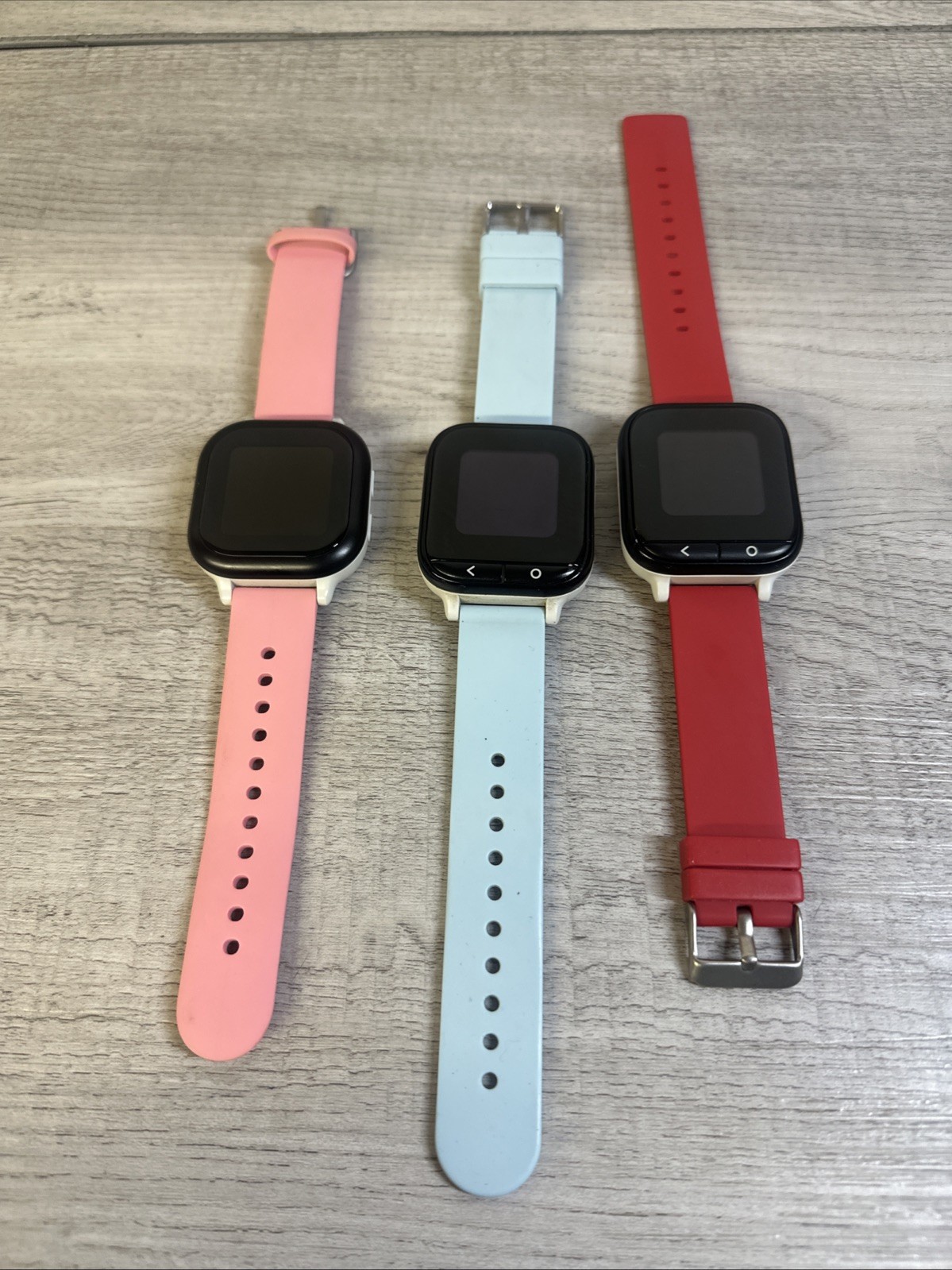 Verizon Gizmo Watch Lot Of 3 Used Untested Watches QTAX53 & ZW20