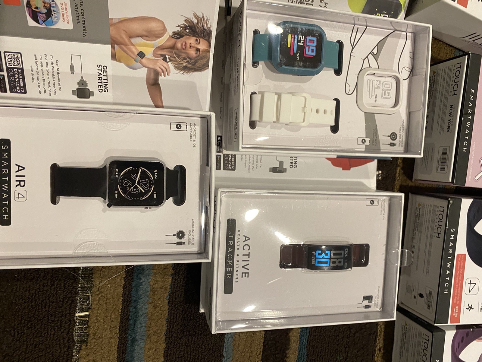 Lot Of 15 I touch Fitness Smart Watch