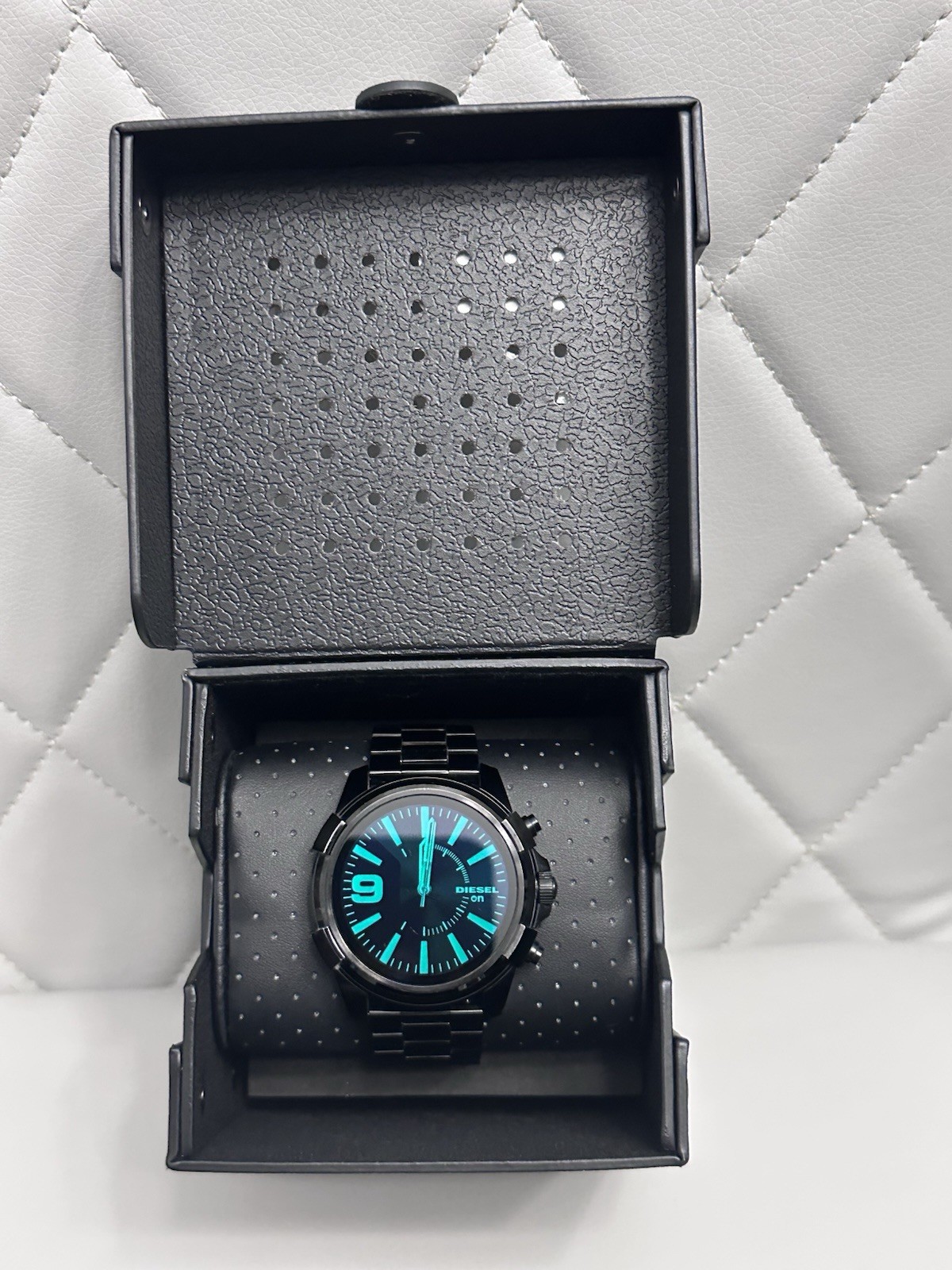 Diesel On DZT4008 Smart Watch Black Metal 48mm Android iOS Accelerometer