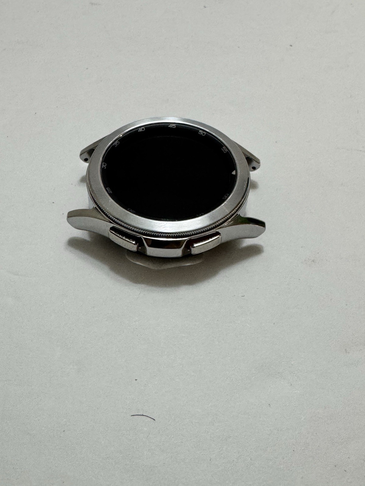 Samsung Galaxy Watch 4 Classic SM-R895U, 46mm, GPS +LTE, Silver, Good:BN406