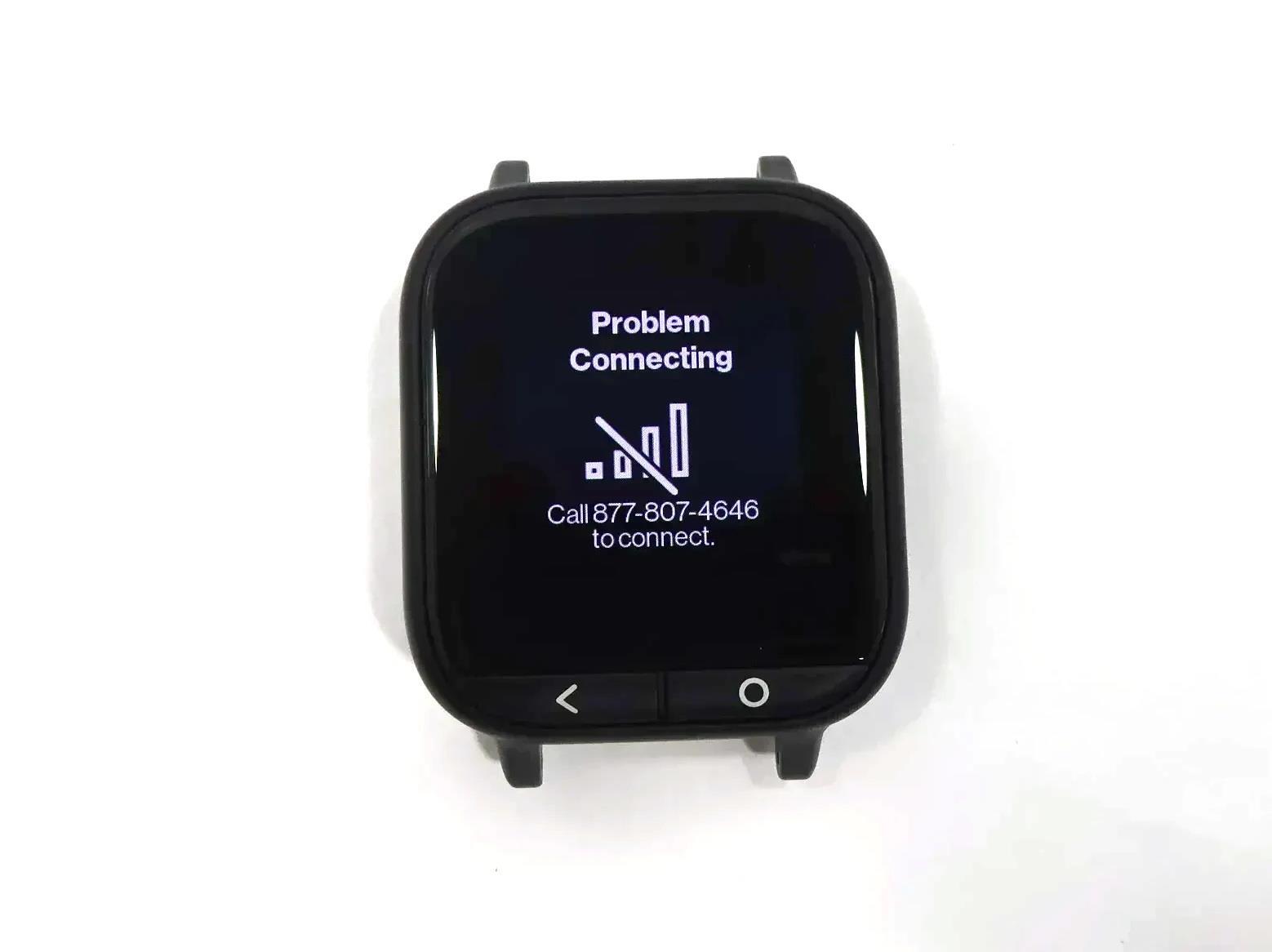 Verizon Care Smart Smartwatch – Black Case – Good Working
