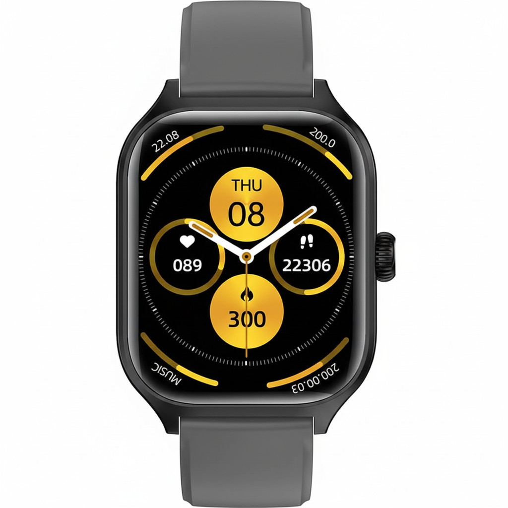 VANIR Smart Watch 2.01″ Large HD Display – Bluetooth Calling, Fitness Tracker, M